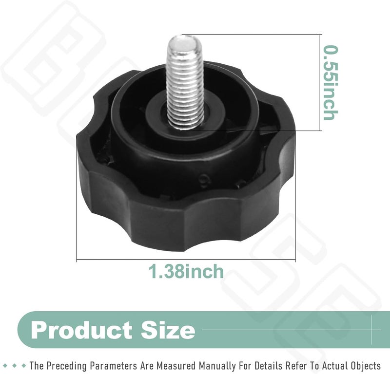 BERPSE 3 Pack Gimbal Bracket Knobs for L-owrance HDS-5, HDS-5M, HDS-7, HDS-8, HDS-10, Elite7, Hook7 - Image 2